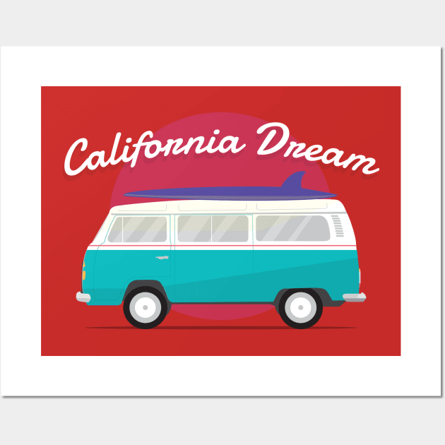 California dream Wall Art by madeinchorley